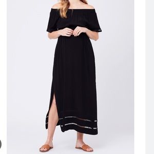 Ripe Maternity small boho-style Maxi dress
